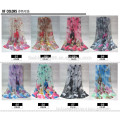 Women Long Voile Tribal Aztec Scarf Shawl women dress voile scarves